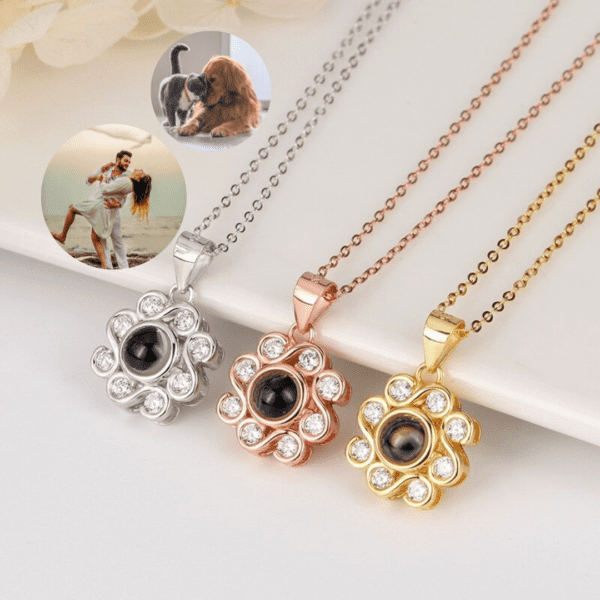 Diamond Projection Necklace - Image 7