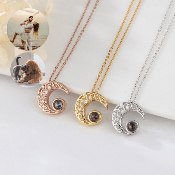 Moon Projection Necklace - Image 3