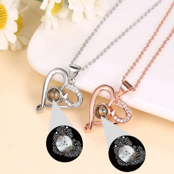 Heart Projection Necklace - Image 6