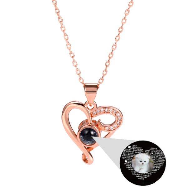 Heart Projection Necklace