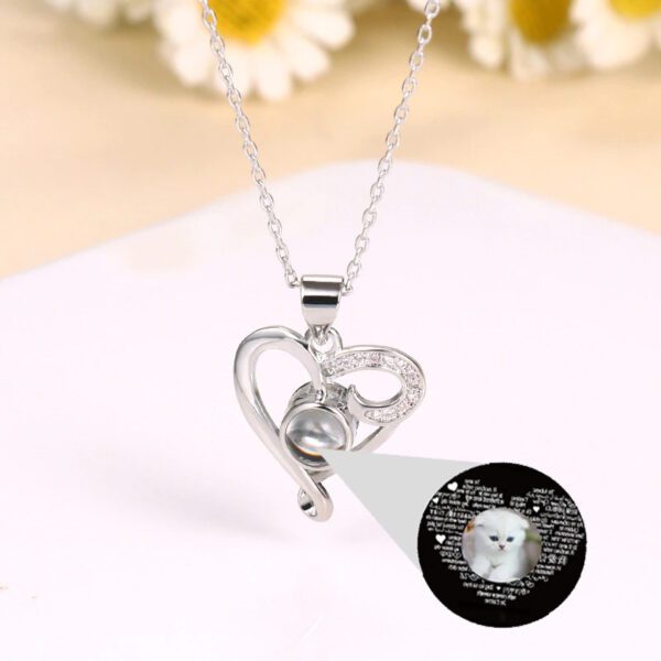 Heart Projection Necklace - Image 3
