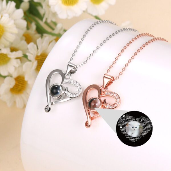 Heart Projection Necklace - Image 4