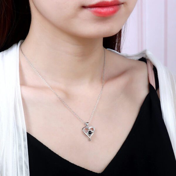 Heart Projection Necklace - Image 5