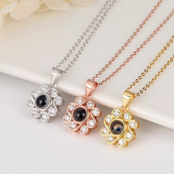 Diamond Projection Necklace - Image 2