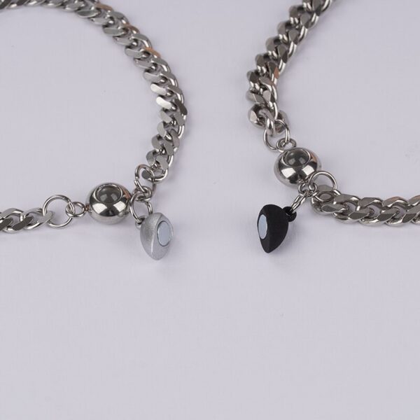 Heart shaped Couple Photo Projection Bracelet - Image 4