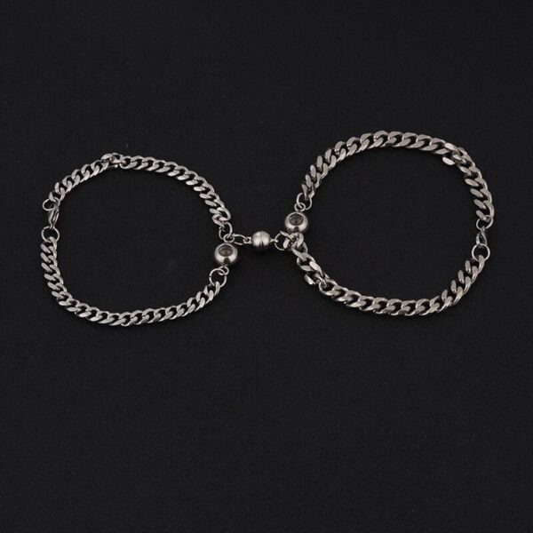 Heart shaped Couple Photo Projection Bracelet - Image 10