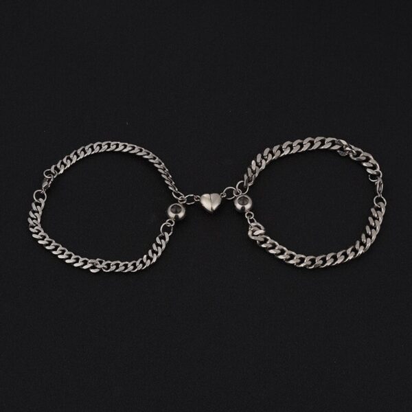 Heart shaped Couple Photo Projection Bracelet - Image 9