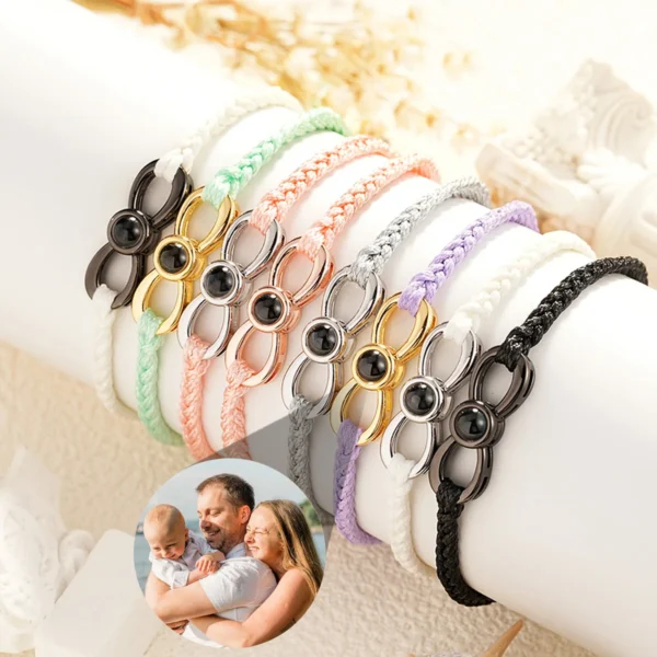 s925 Sterling Silver Infinite Projection Bracelet - Image 3