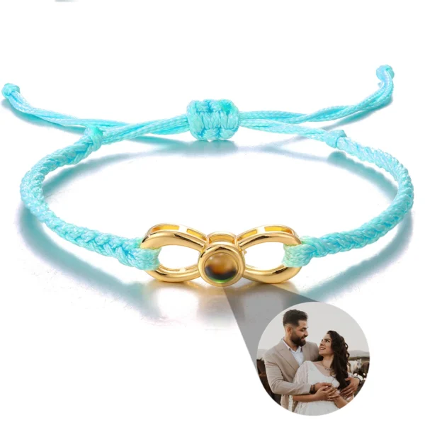 s925 Sterling Silver Infinite Projection Bracelet - Image 7