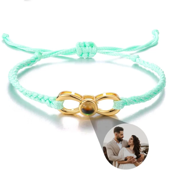 s925 Sterling Silver Infinite Projection Bracelet - Image 9