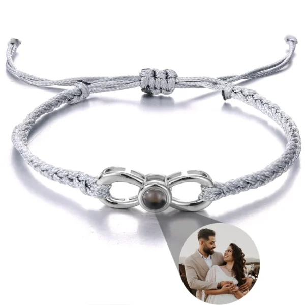 s925 Sterling Silver Infinite Projection Bracelet - Image 10